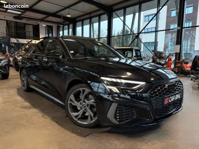Audi A3 Berline 150CH S Line Garantie 6 ans Toit ouvrant Pack Black Carplay Caméra de recul Volant méplat 535-mois - 3