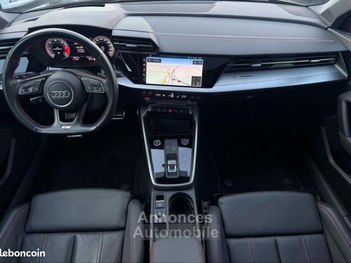 Audi A3 Berline 150CH S Line Garantie 6 ans Toit ouvrant Pack Black Carplay Caméra de recul Volant méplat 535-mois - 4