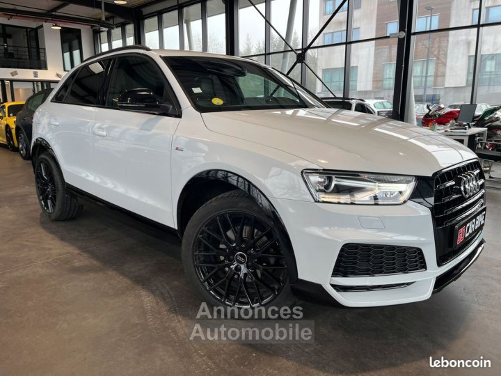 Audi Q3 Comp&eacute;tition TDI 20 150CH S Line Suivi Attelage M&eacute;plat Si&egrave;ges chauffants X&eacute;non Pack black 399-mois - 3