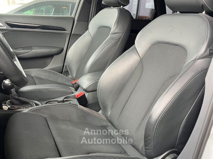 Audi Q3 Comp&eacute;tition TDI 20 150CH S Line Suivi Attelage M&eacute;plat Si&egrave;ges chauffants X&eacute;non Pack black 399-mois - 4
