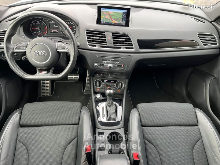Audi Q3 Comp&eacute;tition TDI 20 150CH S Line Suivi Attelage M&eacute;plat Si&egrave;ges chauffants X&eacute;non Pack black 399-mois - 5
