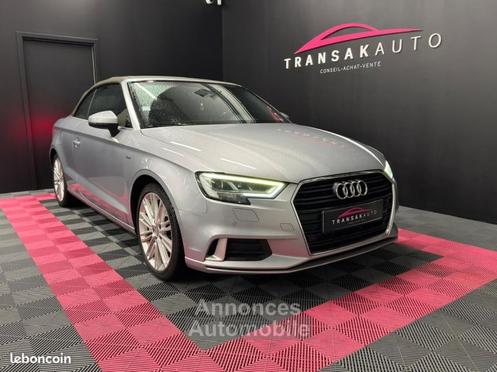 Audi A3 CABRIOLET 20 TDI 150ch Design Luxe ORIGINE FRANCE DISTRIBUTION À JOUR RÉVISION - 5