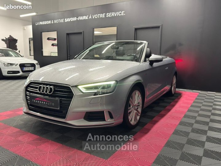 Audi A3 CABRIOLET 20 TDI 150ch Design Luxe ORIGINE FRANCE DISTRIBUTION À JOUR RÉVISION - 9