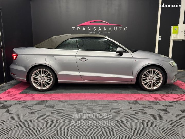 Audi A3 CABRIOLET 20 TDI 150ch Design Luxe ORIGINE FRANCE DISTRIBUTION À JOUR RÉVISION - 10