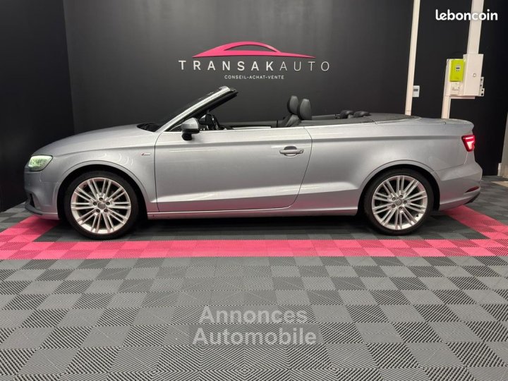 Audi A3 CABRIOLET 20 TDI 150ch Design Luxe ORIGINE FRANCE DISTRIBUTION À JOUR RÉVISION - 12