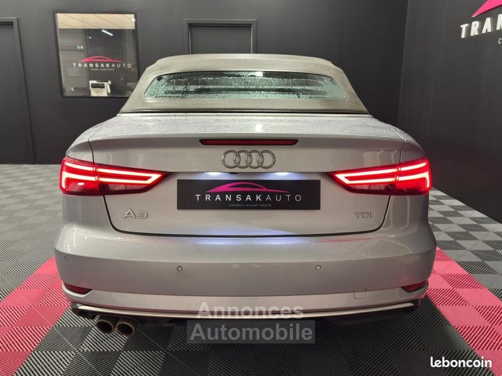 Audi A3 CABRIOLET 20 TDI 150ch Design Luxe ORIGINE FRANCE DISTRIBUTION À JOUR RÉVISION - 14