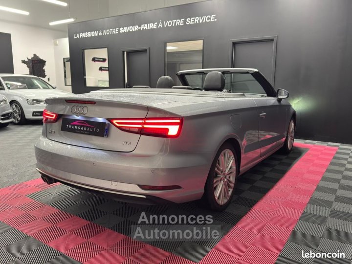 Audi A3 CABRIOLET 20 TDI 150ch Design Luxe ORIGINE FRANCE DISTRIBUTION À JOUR RÉVISION - 17