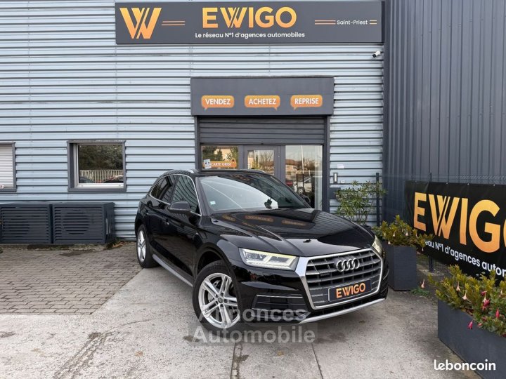 Audi Q5 20 tdi 163ch s-line quattro carplay entretien constructeur hayon électrique - 7