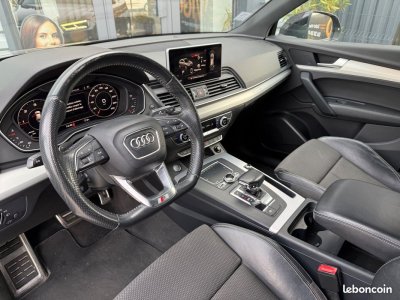 Audi Q5 20 tdi 163ch s-line quattro carplay entretien constructeur hayon électrique - 11