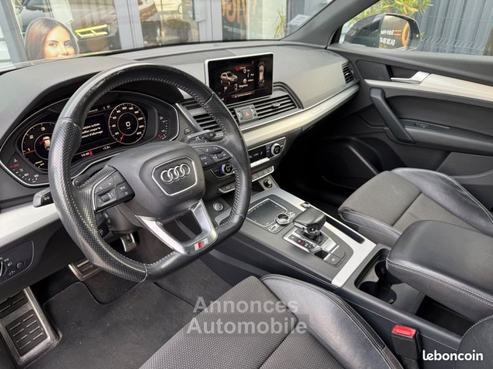 Audi Q5 20 tdi 163ch s-line quattro carplay entretien constructeur hayon électrique - 11
