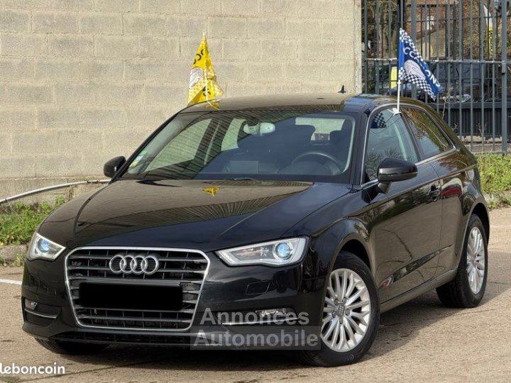 Audi A3 20 TDi 150CV AMBIENTE Année 03-2015 67000KM Certifié Garantie 12 Mois - 1