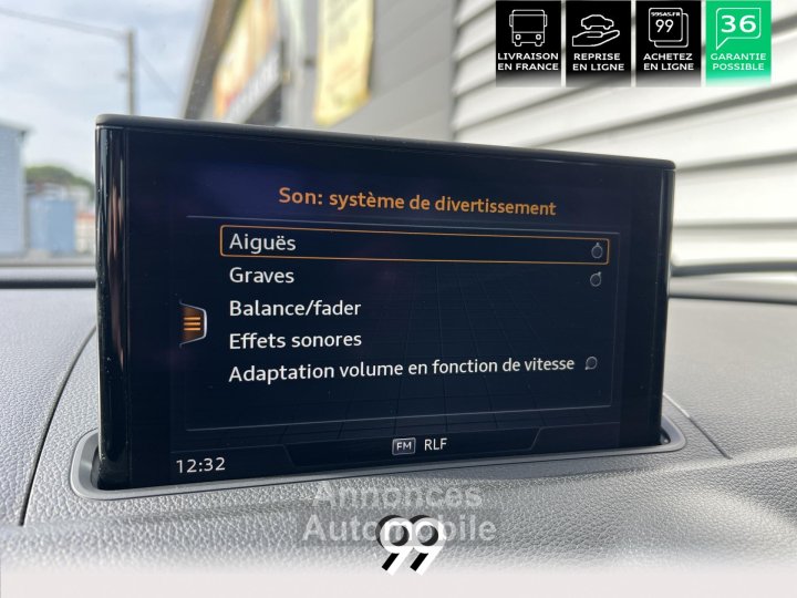 Audi A3 150 TDI - BERLINE - S-LINE - 27