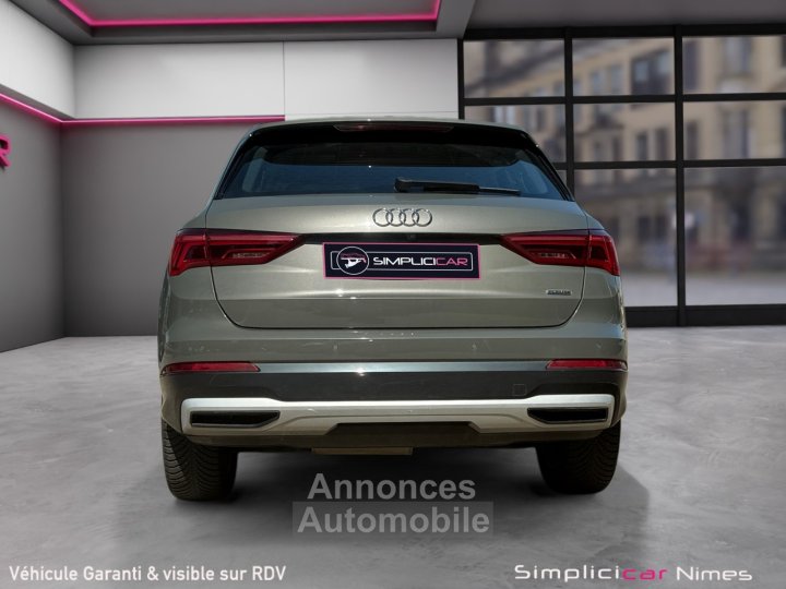 Audi Q3 35 TDI 150 ch Quattro Design Luxe - Cam&eacute;ra de recul - Hayon &eacute;lec - GARANTIE 12 MOIS - 7
