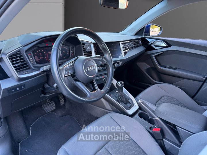 Audi A1 Sportback 30 TFSI 110 ch S tronic 7 Advanced 2 - Carplay - Keyless - Premi&egrave;re main - GARANTIE 12 MOIS - 10