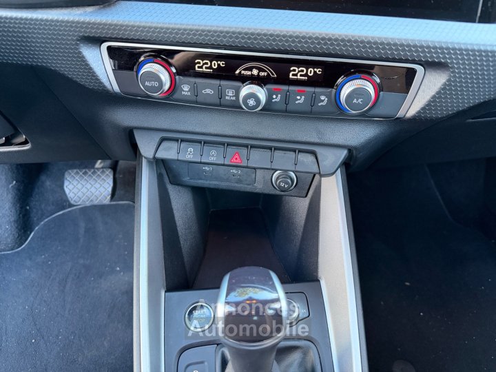 Audi A1 Sportback 30 TFSI 110 ch S tronic 7 Advanced 2 - Carplay - Keyless - Premi&egrave;re main - GARANTIE 12 MOIS - 15