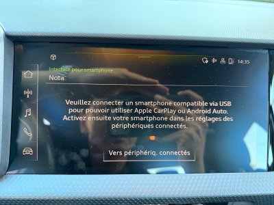 Audi A1 Sportback 30 TFSI 110 ch S tronic 7 Advanced 2 - Carplay - Keyless - Premi&egrave;re main - GARANTIE 12 MOIS   - 17