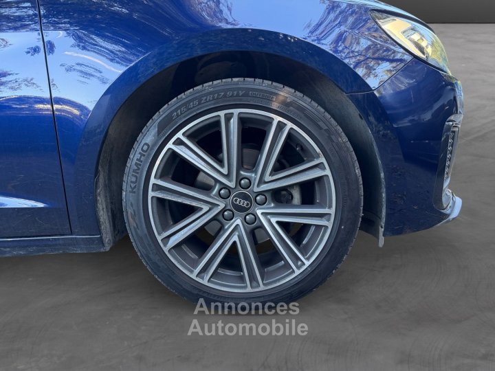 Audi A1 Sportback 30 TFSI 110 ch S tronic 7 Advanced 2 - Carplay - Keyless - Premi&egrave;re main - GARANTIE 12 MOIS - 22
