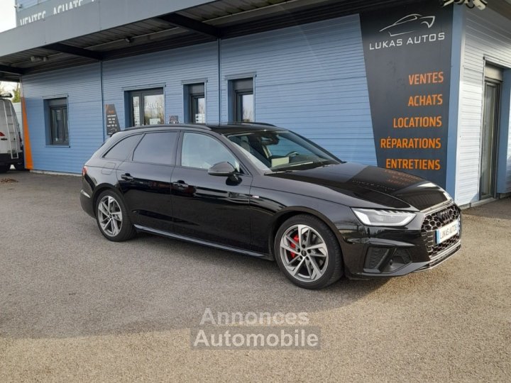 Audi A4 AVANT 40 TDI 204 S tronic 7 TOIT OUVRANT 1ER MAIN - 1
