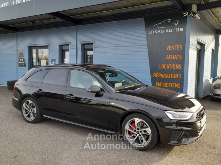 Audi A4 AVANT 40 TDI 204 S tronic 7 TOIT OUVRANT 1ER MAIN - 2