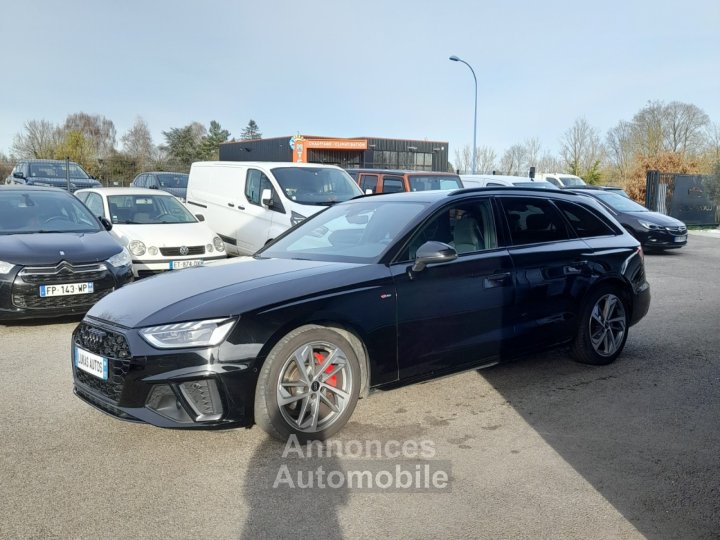 Audi A4 AVANT 40 TDI 204 S tronic 7 TOIT OUVRANT 1ER MAIN - 4