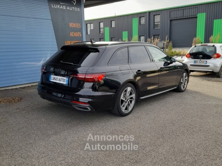 Audi A4 AVANT 40 TDI 204 S tronic 7 TOIT OUVRANT 1ER MAIN - 5