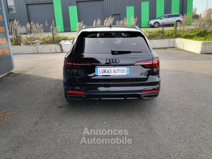 Audi A4 AVANT 40 TDI 204 S tronic 7 TOIT OUVRANT 1ER MAIN - 6