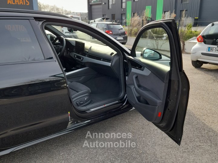 Audi A4 AVANT 40 TDI 204 S tronic 7 TOIT OUVRANT 1ER MAIN - 11