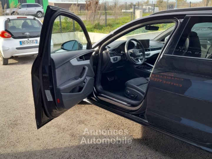 Audi A4 AVANT 40 TDI 204 S tronic 7 TOIT OUVRANT 1ER MAIN - 17