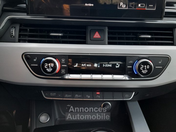 Audi A4 AVANT 40 TDI 204 S tronic 7 TOIT OUVRANT 1ER MAIN - 27