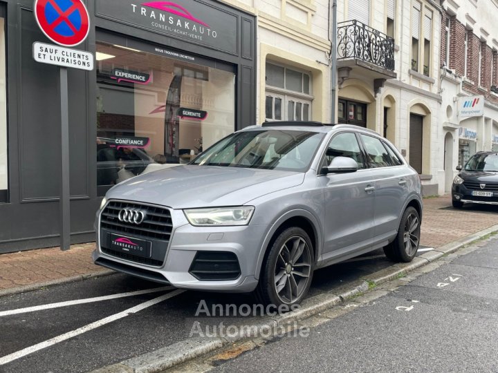 Audi Q3 20 TFSI 220 ch Quattro S line S tronic 7 / SIEGES CHAUFFANTS / TOIT OUVRANT - 3