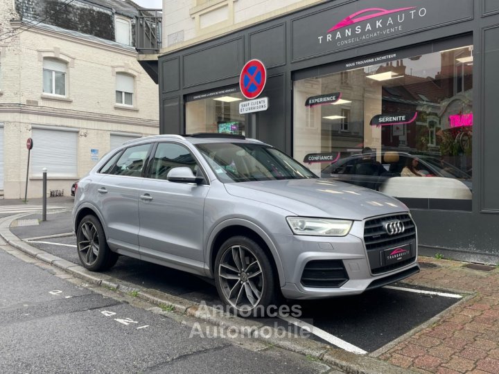 Audi Q3 20 TFSI 220 ch Quattro S line S tronic 7 / SIEGES CHAUFFANTS / TOIT OUVRANT - 9