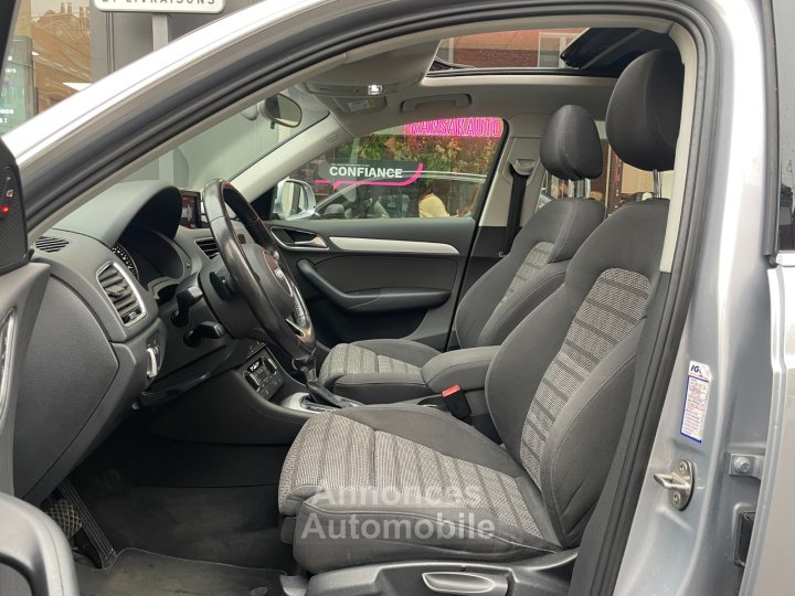 Audi Q3 20 TFSI 220 ch Quattro S line S tronic 7 / SIEGES CHAUFFANTS / TOIT OUVRANT - 14