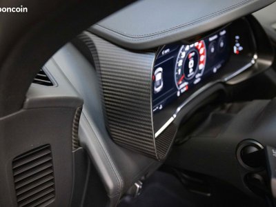 Audi R8 V10 Plus 52 610 cv &ndash; FRAN&Ccedil;AISE FULL CARBONE INTERIEUR ET EXTERIEUR CAMERA ECHAPPEMENT SPORT -   - 9