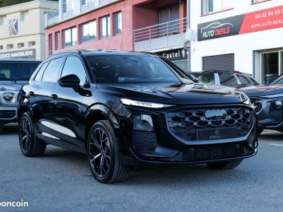 Audi Q3 2026 20 tdi 150 ch s line tronic 7 garantie 5 ans noir mythic dispo stock   - 3