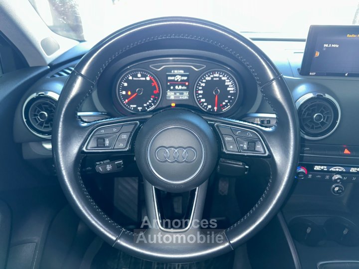Audi A3 Sportback 35 TFSI CoD 150 Design / Apple car play / R&eacute;gulateur adaptatif/Feux Led - 14