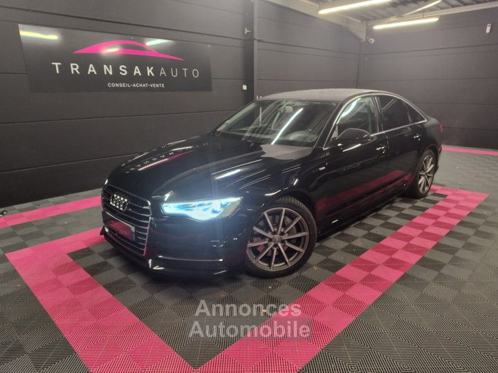 Audi A6 V6 30 TDI 218 S Tronic 7 Quattro Avus |S-line extérieur| Limousine - 1
