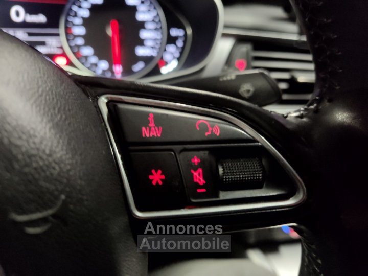 Audi A6 V6 30 TDI 218 S Tronic 7 Quattro Avus |S-line extérieur| Limousine - 33