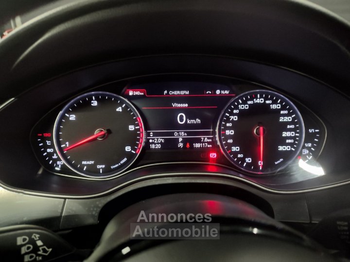 Audi A6 V6 30 TDI 218 S Tronic 7 Quattro Avus |S-line extérieur| Limousine - 36