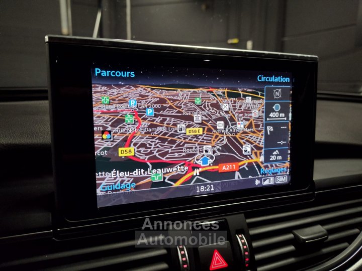 Audi A6 V6 30 TDI 218 S Tronic 7 Quattro Avus |S-line extérieur| Limousine - 39