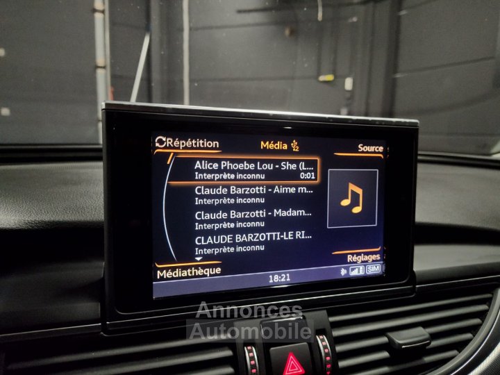 Audi A6 V6 30 TDI 218 S Tronic 7 Quattro Avus |S-line extérieur| Limousine - 41