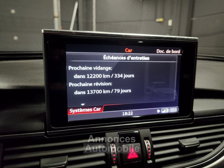 Audi A6 V6 30 TDI 218 S Tronic 7 Quattro Avus |S-line extérieur| Limousine - 44