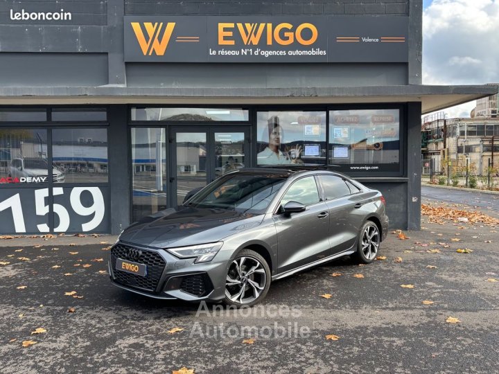 Audi A3 35 s line berline 15 tfsi 150ch mhev hybrid s-tronic toit ouvrant sieges chauffants - 1