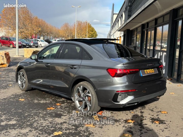 Audi A3 35 s line berline 15 tfsi 150ch mhev hybrid s-tronic toit ouvrant sieges chauffants - 2