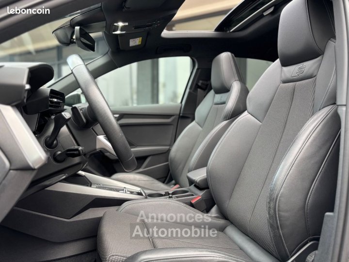 Audi A3 35 s line berline 15 tfsi 150ch mhev hybrid s-tronic toit ouvrant sieges chauffants - 5