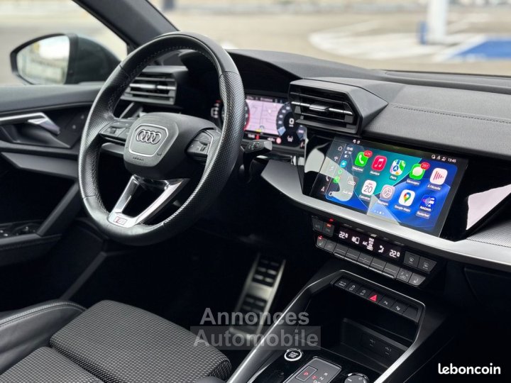 Audi A3 35 s line berline 15 tfsi 150ch mhev hybrid s-tronic toit ouvrant sieges chauffants - 8