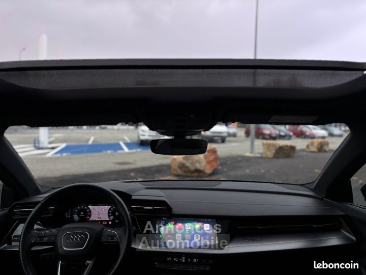 Audi A3 35 s line berline 15 tfsi 150ch mhev hybrid s-tronic toit ouvrant sieges chauffants - 9
