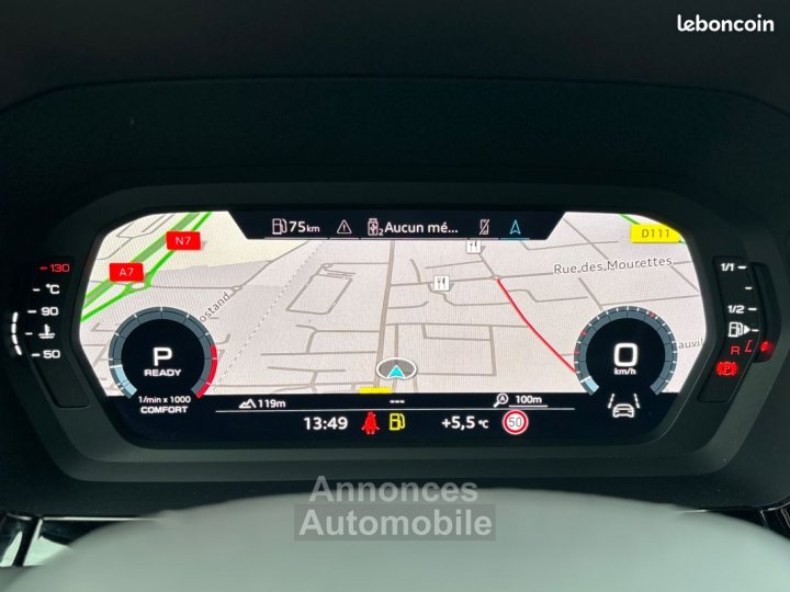 Audi A3 35 s line berline 15 tfsi 150ch mhev hybrid s-tronic toit ouvrant sieges chauffants - 14