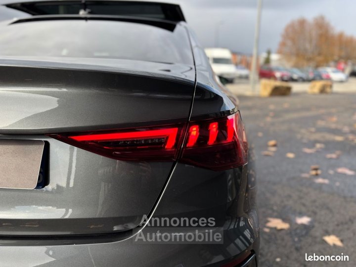 Audi A3 35 s line berline 15 tfsi 150ch mhev hybrid s-tronic toit ouvrant sieges chauffants - 23