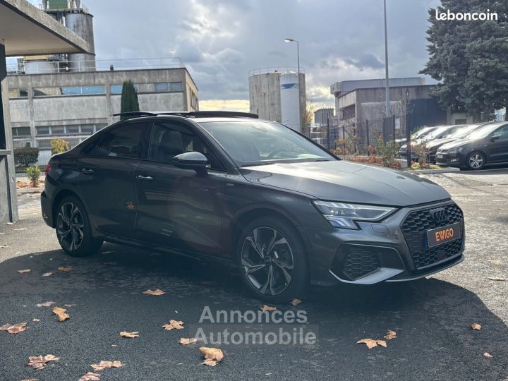 Audi A3 35 s line berline 15 tfsi 150ch mhev hybrid s-tronic toit ouvrant sieges chauffants - 24