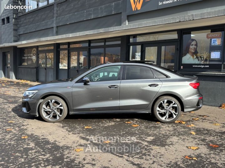 Audi A3 35 s line berline 15 tfsi 150ch mhev hybrid s-tronic toit ouvrant sieges chauffants - 26